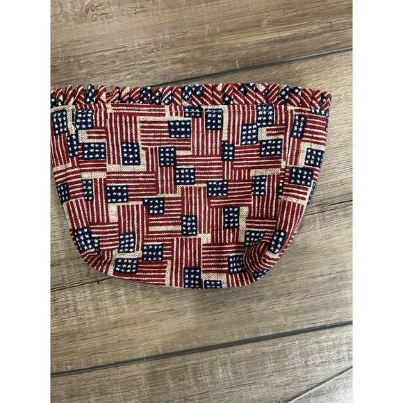 Longaberger 2002 Miniature Collectors Club Flag Basket Liner OLD GLORY fabric - Picture 1 of 2